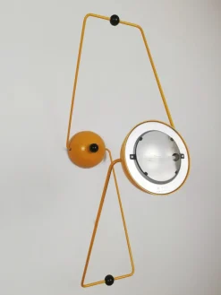 Clearance Pamono Postmodern Ceiling / Wall Light in the style of Toshiyuki Kita, 1980s