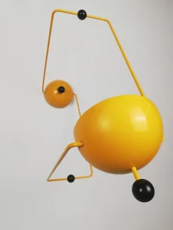 Clearance Pamono Postmodern Ceiling / Wall Light in the style of Toshiyuki Kita, 1980s