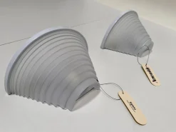 New Pamono Postmodern Egisto 28 Parete Wall Lamps by Angelo Mangiarotti for Artemide, Italy, 1980s, Set of 2