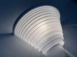 New Pamono Postmodern Egisto 28 Parete Wall Lamps by Angelo Mangiarotti for Artemide, Italy, 1980s, Set of 2