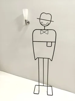 Clearance Pamono Postmodern Etched Glass Sconce No. 1537 by Pietro Chiesa for Fontana Arte, Italy, 1970s