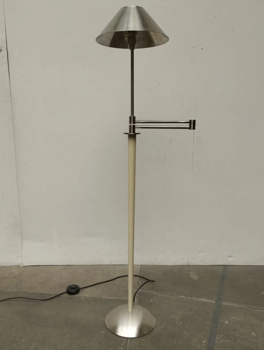 Sale Pamono Postmodern Floor Lamp with Swivel Arm, 1980s