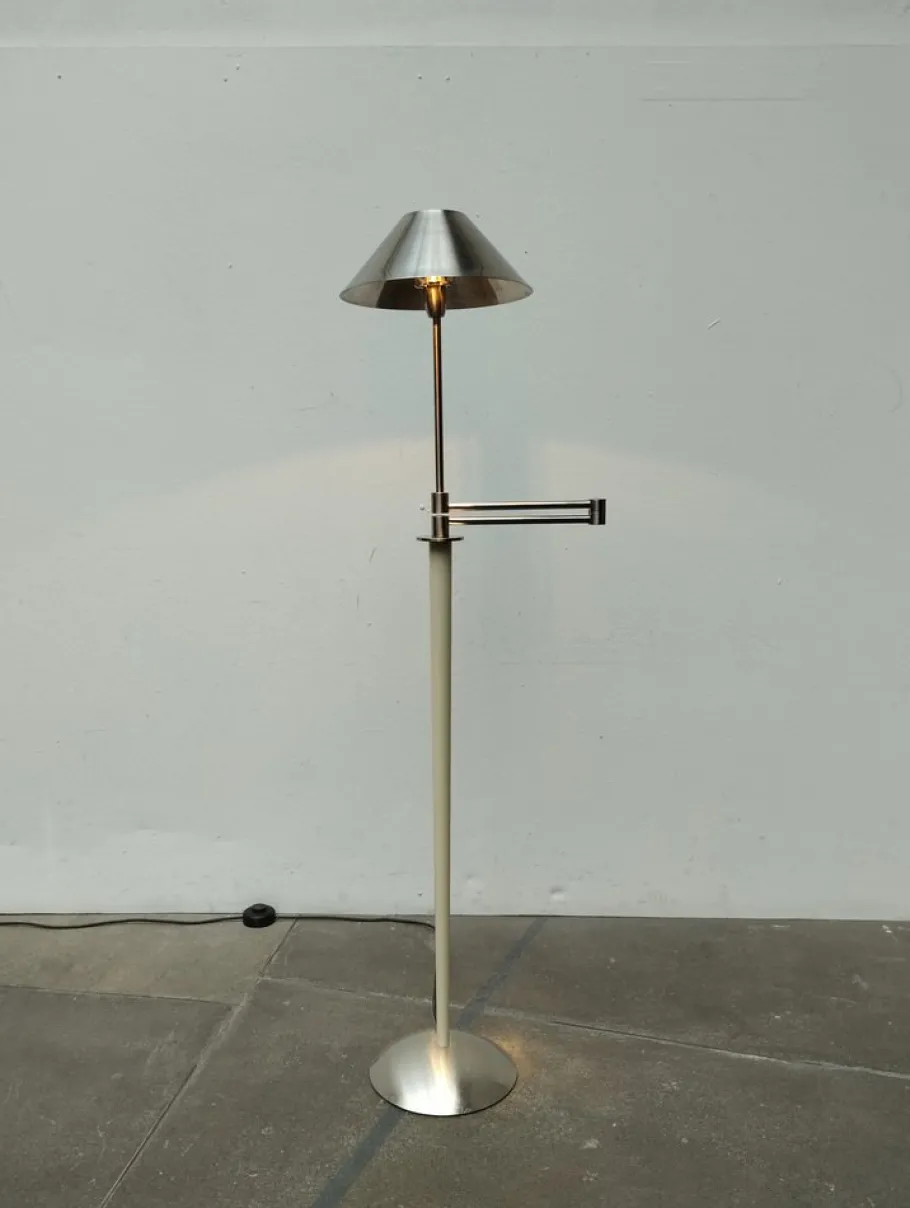 Sale Pamono Postmodern Floor Lamp with Swivel Arm, 1980s