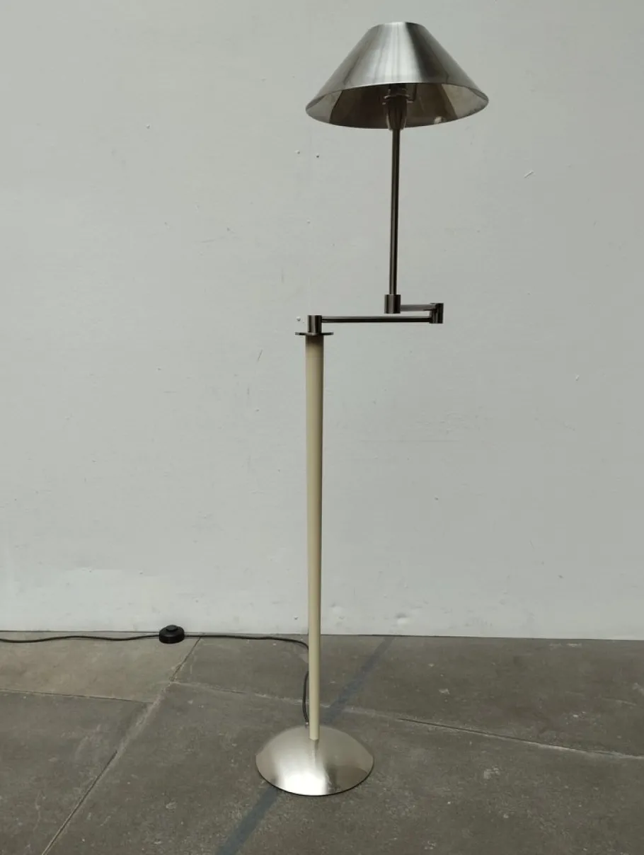 Sale Pamono Postmodern Floor Lamp with Swivel Arm, 1980s