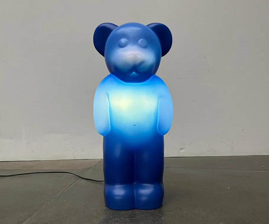 Sale Pamono Postmodern German Lumibär Bear Floor Lamp by Klein & Leidig for Flötotto, 1990s