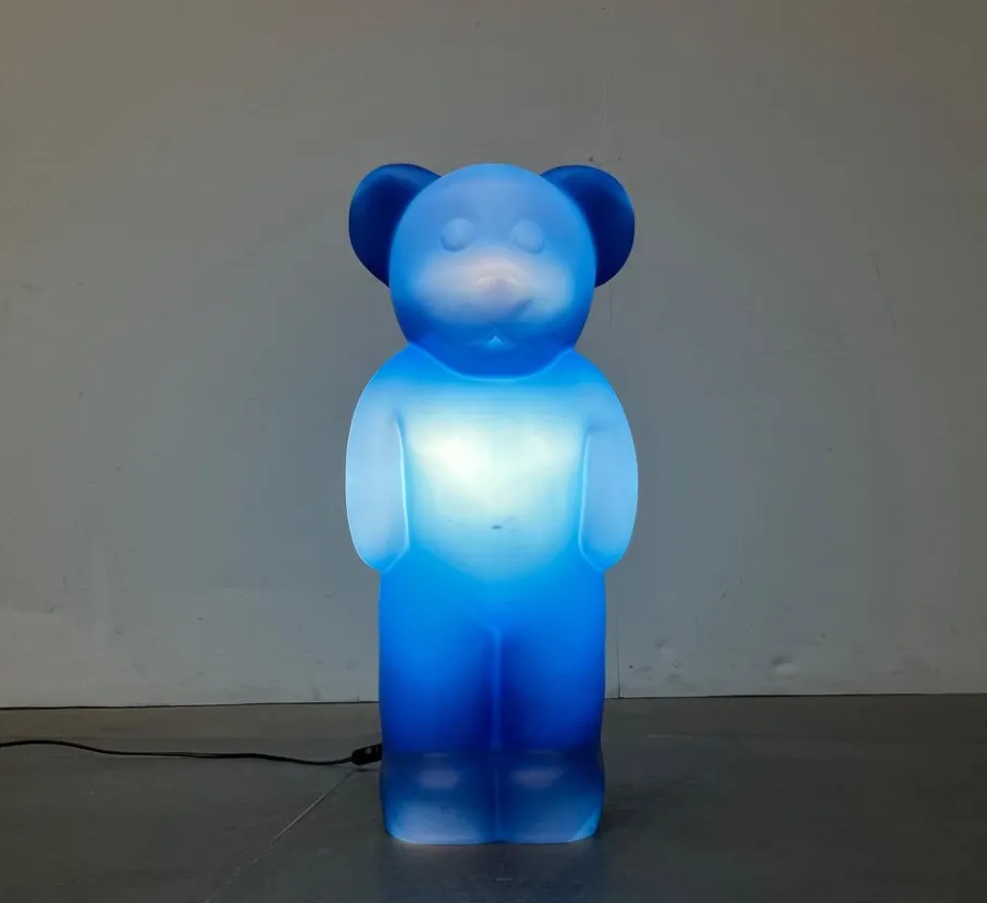 Sale Pamono Postmodern German Lumibär Bear Floor Lamp by Klein & Leidig for Flötotto, 1990s