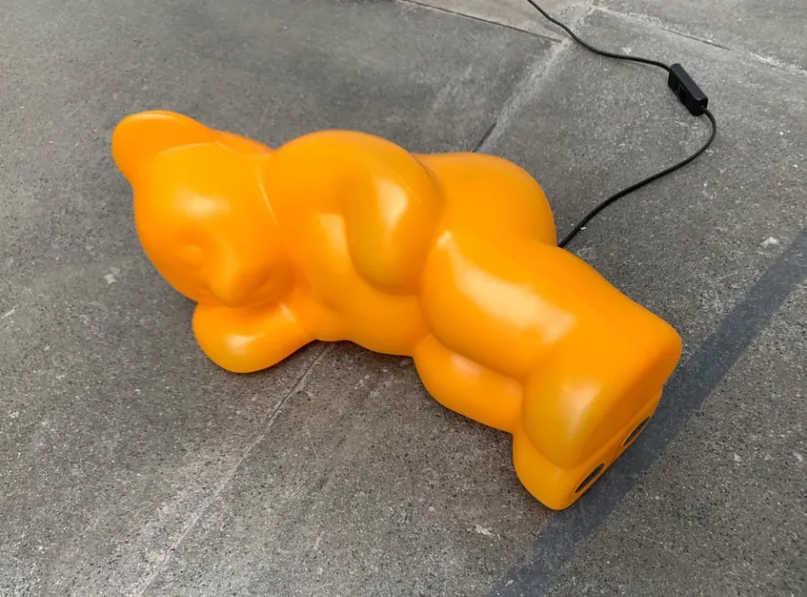 Outlet Pamono Postmodern German Lumibär Bear Floor Lamp by Klein & Leidig for Flötotto, 1990s