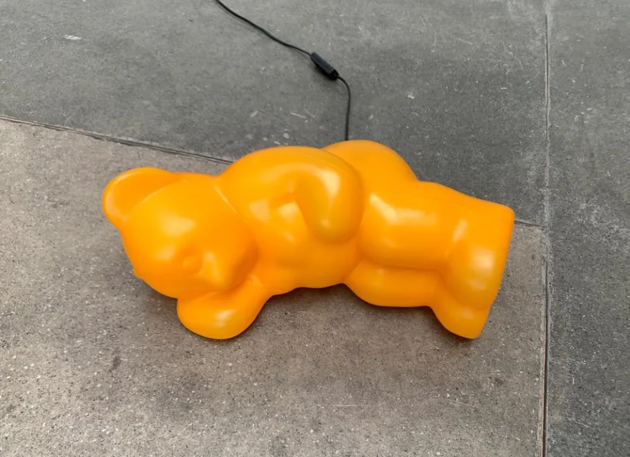 Outlet Pamono Postmodern German Lumibär Bear Floor Lamp by Klein & Leidig for Flötotto, 1990s