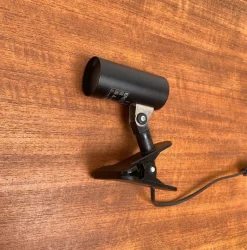 Clearance Pamono Postmodern German Minimalist Clamp Lamp from Erco, 1980s