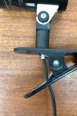 Clearance Pamono Postmodern German Minimalist Clamp Lamp from Erco, 1980s