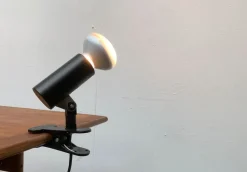 Clearance Pamono Postmodern German Minimalist Clamp Lamp from Erco, 1980s