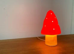 Best Pamono Postmodern German Plastic Mushroom Table Lamp from Heico