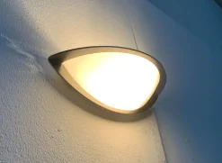 Hot Pamono Postmodern German Space Age Wall Lamps from Glashütte Limburg, Set of 2