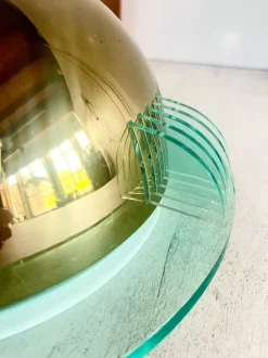 Best Pamono Postmodern Half Moon Wall Lights, Set of 2, 1980’s