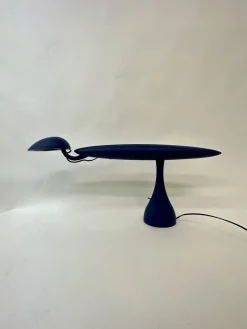 Discount Pamono Postmodern Heron Blue Lamp by Isao Hosoe for Luxo, 1980s