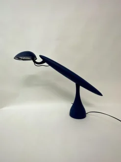 Discount Pamono Postmodern Heron Blue Lamp by Isao Hosoe for Luxo, 1980s