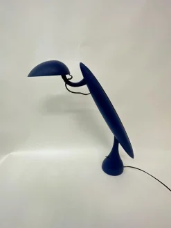 Discount Pamono Postmodern Heron Blue Lamp by Isao Hosoe for Luxo, 1980s