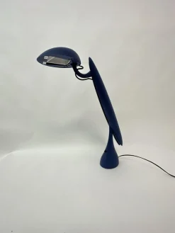 Discount Pamono Postmodern Heron Blue Lamp by Isao Hosoe for Luxo, 1980s