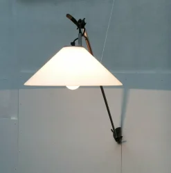 New Pamono Postmodern Italian Aggregato Braccio Wall Lamp by Enzo Mari & Giancarlo Fassina for Artemide, 1970s