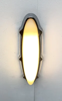 Pamono Postmodern Italian Geco 2 Indoor and Outdoor Wall Lamp Sconce by Luciano Pagani and Angelo Perversi for Arteluce, 1990s
