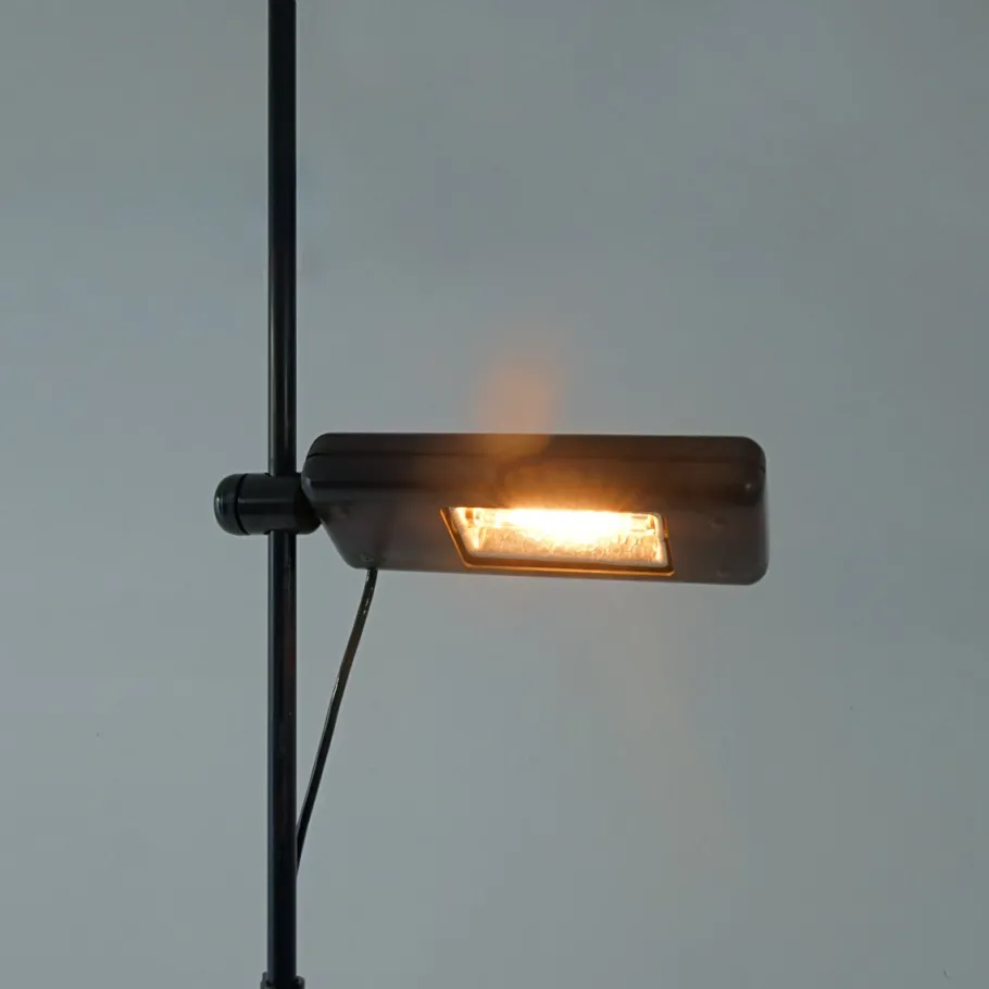 New Pamono Postmodern Italian Model RT3 Floor Lamp by Gianfranco Frattini for Relco Italia