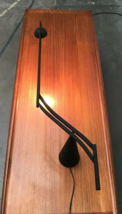 Pamono Postmodern Italian Model Tabla Table Lamp by Mario Barbaglia and Marco Colombo for Italiana Luce, 1980s