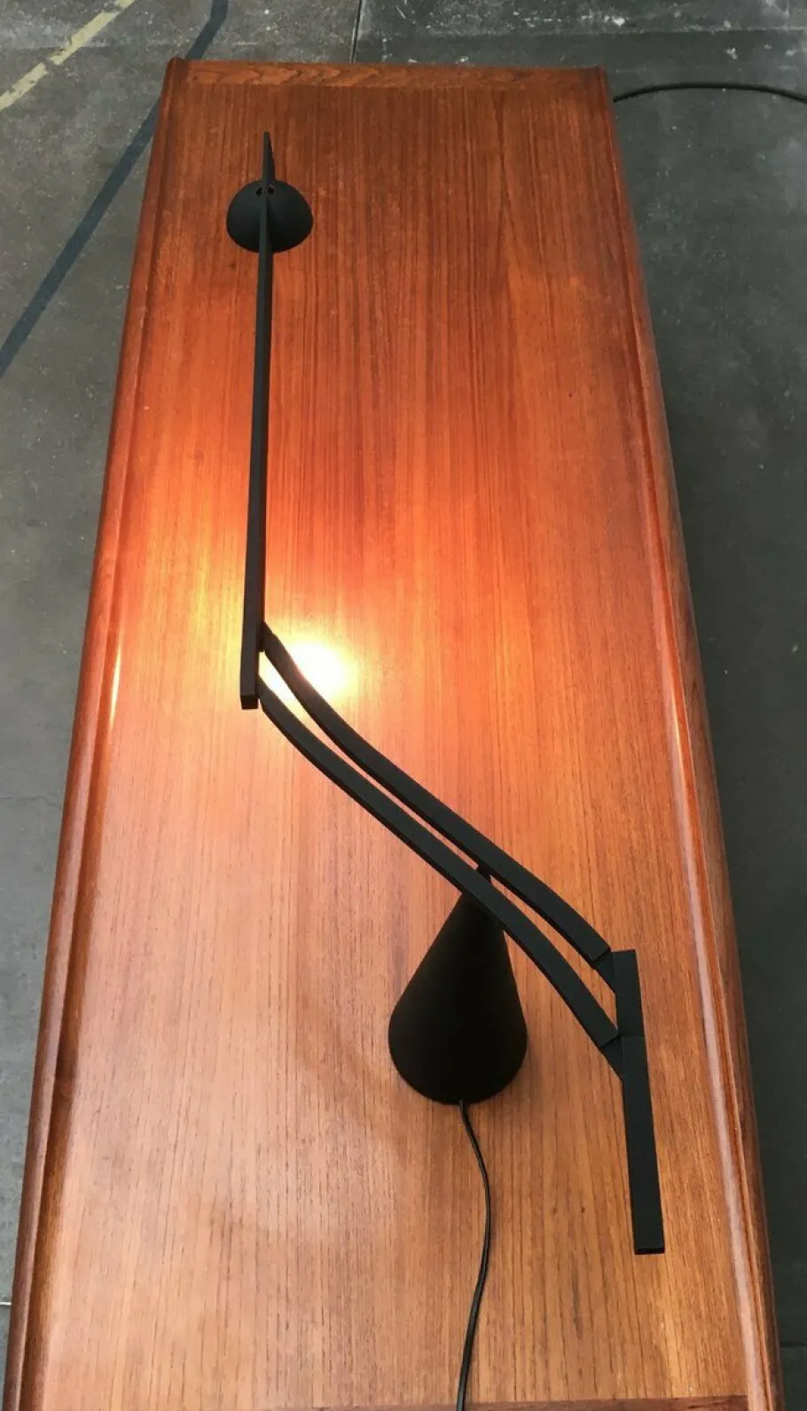 Pamono Postmodern Italian Model Tabla Table Lamp by Mario Barbaglia and Marco Colombo for Italiana Luce, 1980s