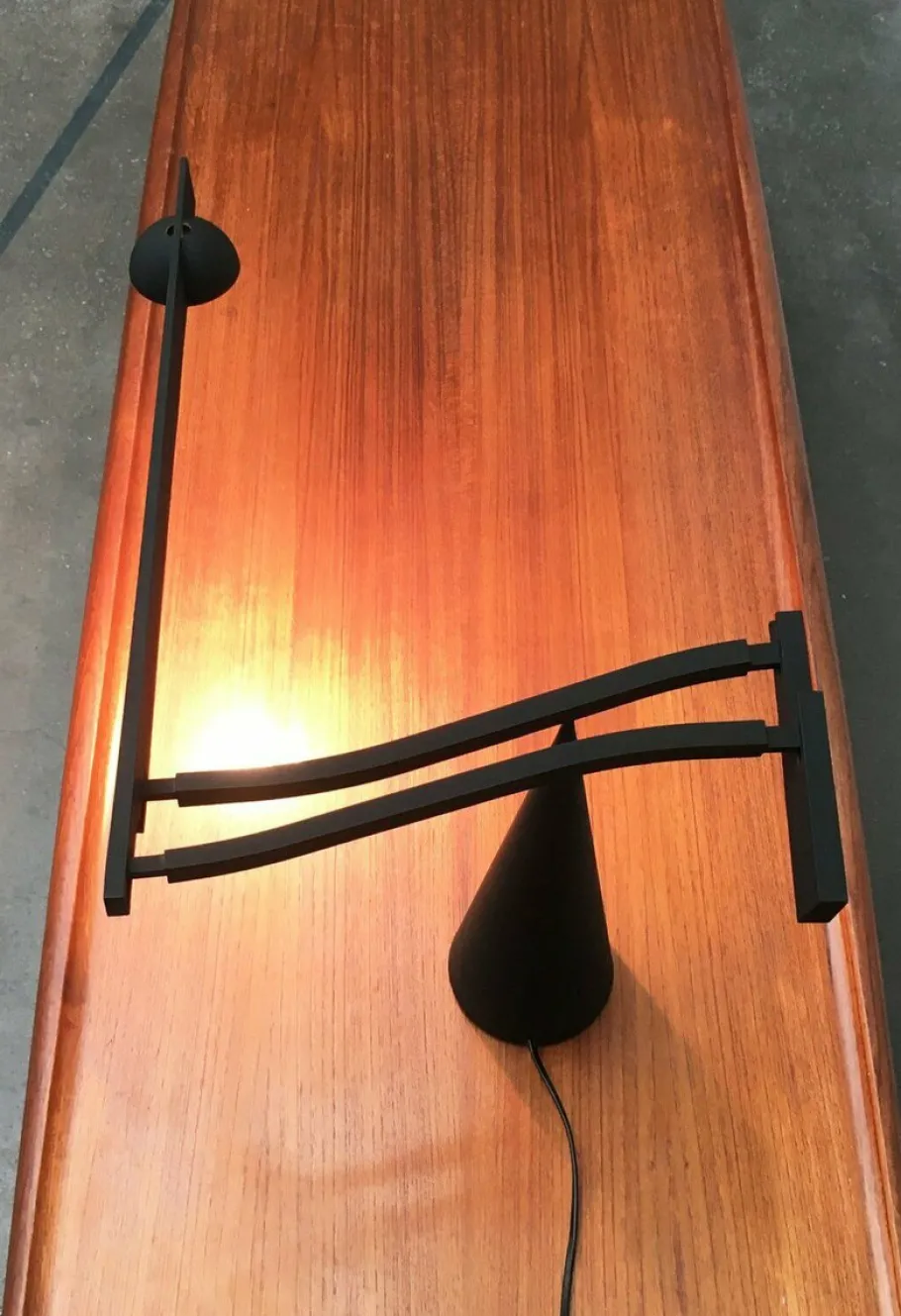 Pamono Postmodern Italian Model Tabla Table Lamp by Mario Barbaglia and Marco Colombo for Italiana Luce, 1980s