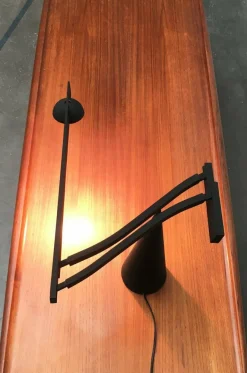 Pamono Postmodern Italian Model Tabla Table Lamp by Mario Barbaglia and Marco Colombo for Italiana Luce, 1980s