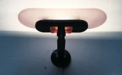 Clearance Pamono Postmodern Italian Pink Jill Sconces by Perry King, S. Miranda, G. Arnaldi for Arteluce, Set of 2