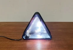 Sale Pamono Postmodern Italian Triangular Table Lamp by Daniels Design for Ottika, 1980s