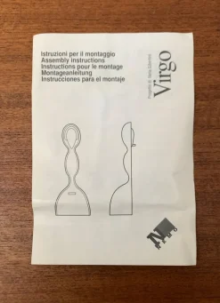 New Pamono Postmodern Italian Virgo Table Lamp by Ilalia Gibertini for Nemo (Cassina), 1990s