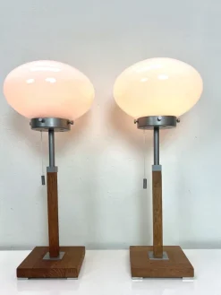 Hot Pamono Postmodern Läreda Mushroom Table Lamps from IKEA, 1980s, Set of 2