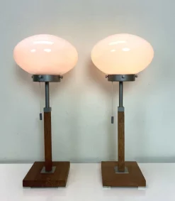 Hot Pamono Postmodern Läreda Mushroom Table Lamps from IKEA, 1980s, Set of 2