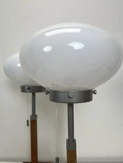 Hot Pamono Postmodern Läreda Mushroom Table Lamps from IKEA, 1980s, Set of 2