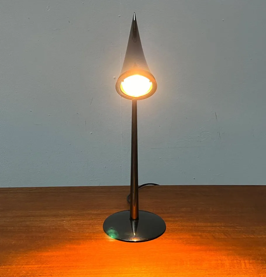 New Pamono Postmodern Model Ara Table Lamp by Philippe Starck for Flos, 1980s