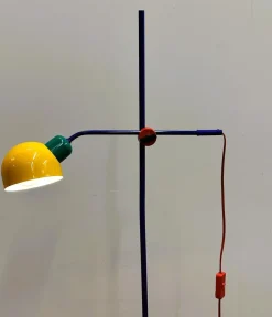Best Pamono Postmodern Multicolor Metal Floor Lamp from Veneta Lumi, Italy, 1980s