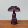 Hot Pamono Postmodern Mushroom Glass Table Lamp, Italy