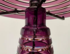 Hot Pamono Postmodern Mushroom Glass Table Lamp, Italy