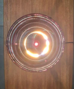 Hot Pamono Postmodern Mushroom Glass Table Lamp, Italy