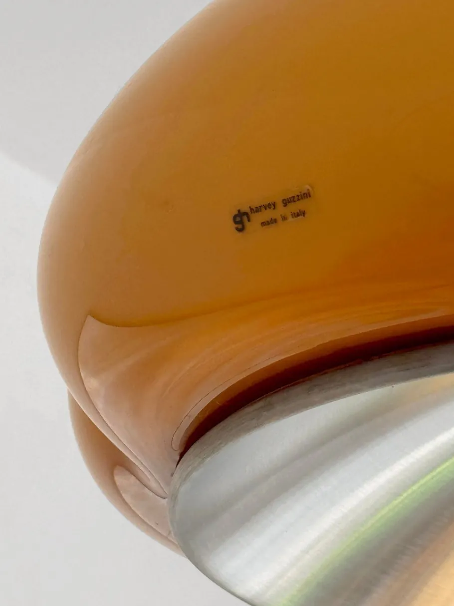 New Pamono Postmodern Space Age Quadrifoglio Ceiling Lamp by Guzzini, Italy, 1970s