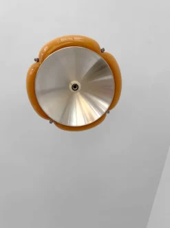 New Pamono Postmodern Space Age Quadrifoglio Ceiling Lamp by Guzzini, Italy, 1970s