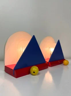 Pamono Postmodern Stoja Wall Lights from Ikea, 1980s, Set of 2
