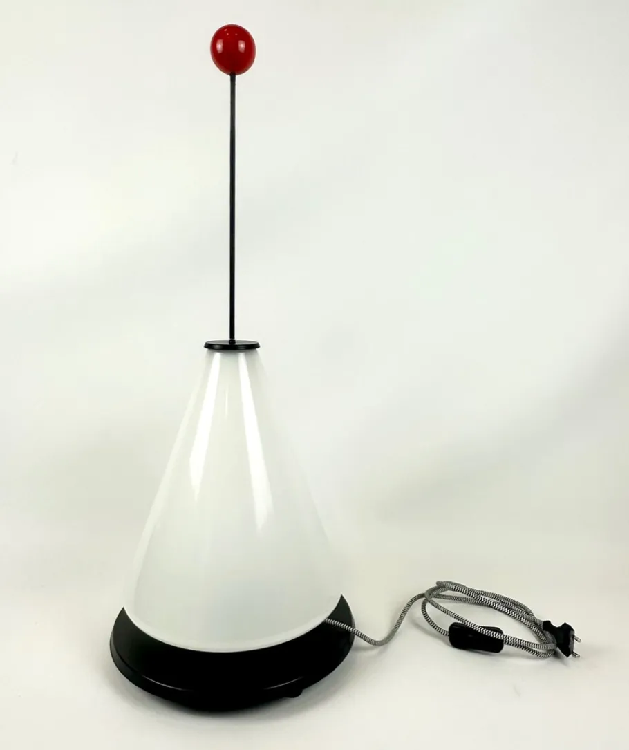 Discount Pamono Postmodern Table Lamp by Linke Plewa for Elkamet, 1990s