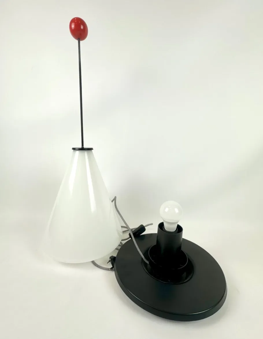 Discount Pamono Postmodern Table Lamp by Linke Plewa for Elkamet, 1990s