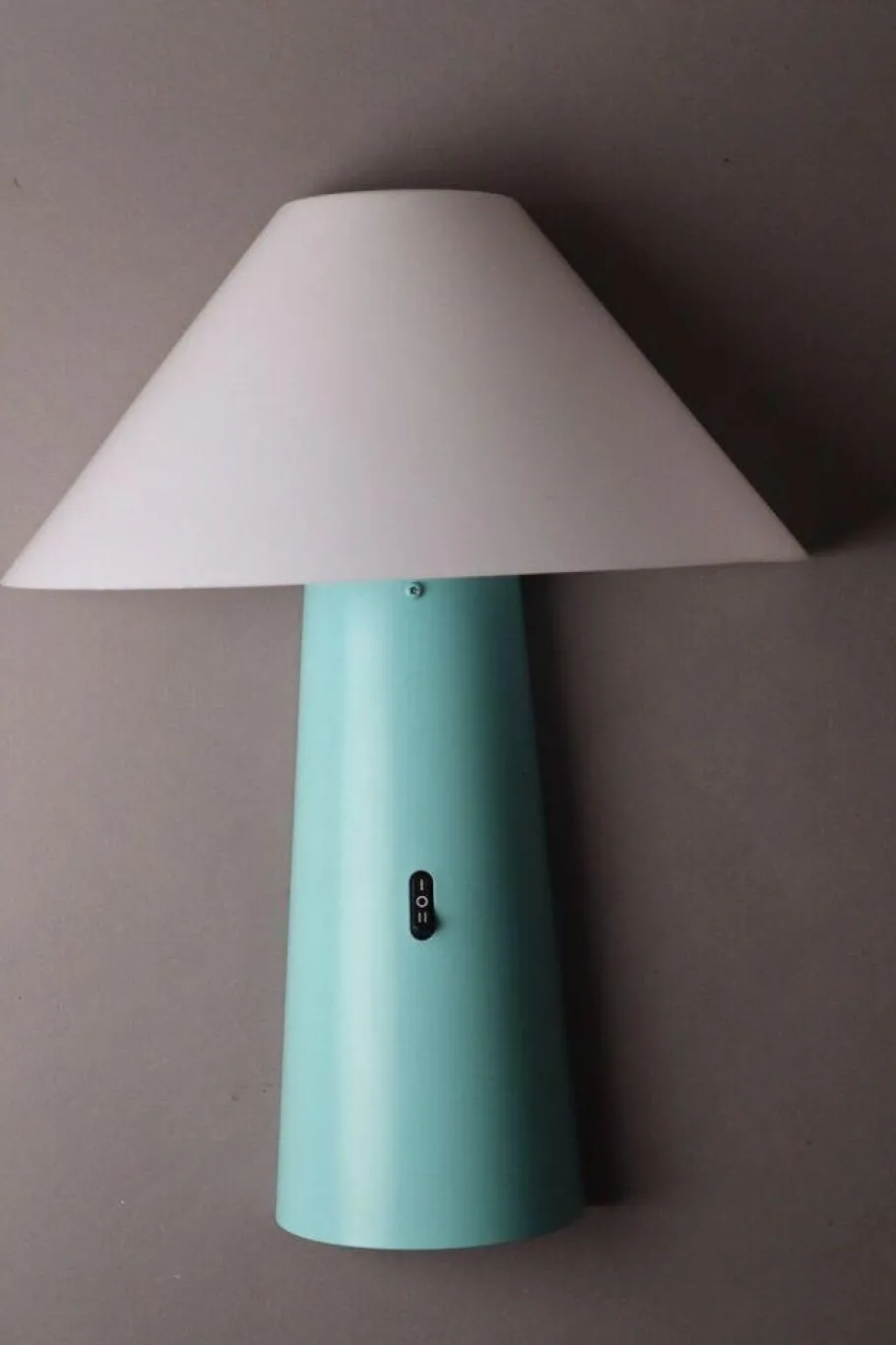 New Pamono Postmodern Turquoise Wall Lamp from Arlus, 1980s