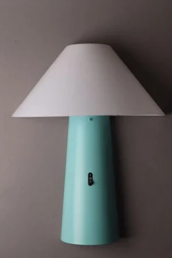 New Pamono Postmodern Turquoise Wall Lamp from Arlus, 1980s