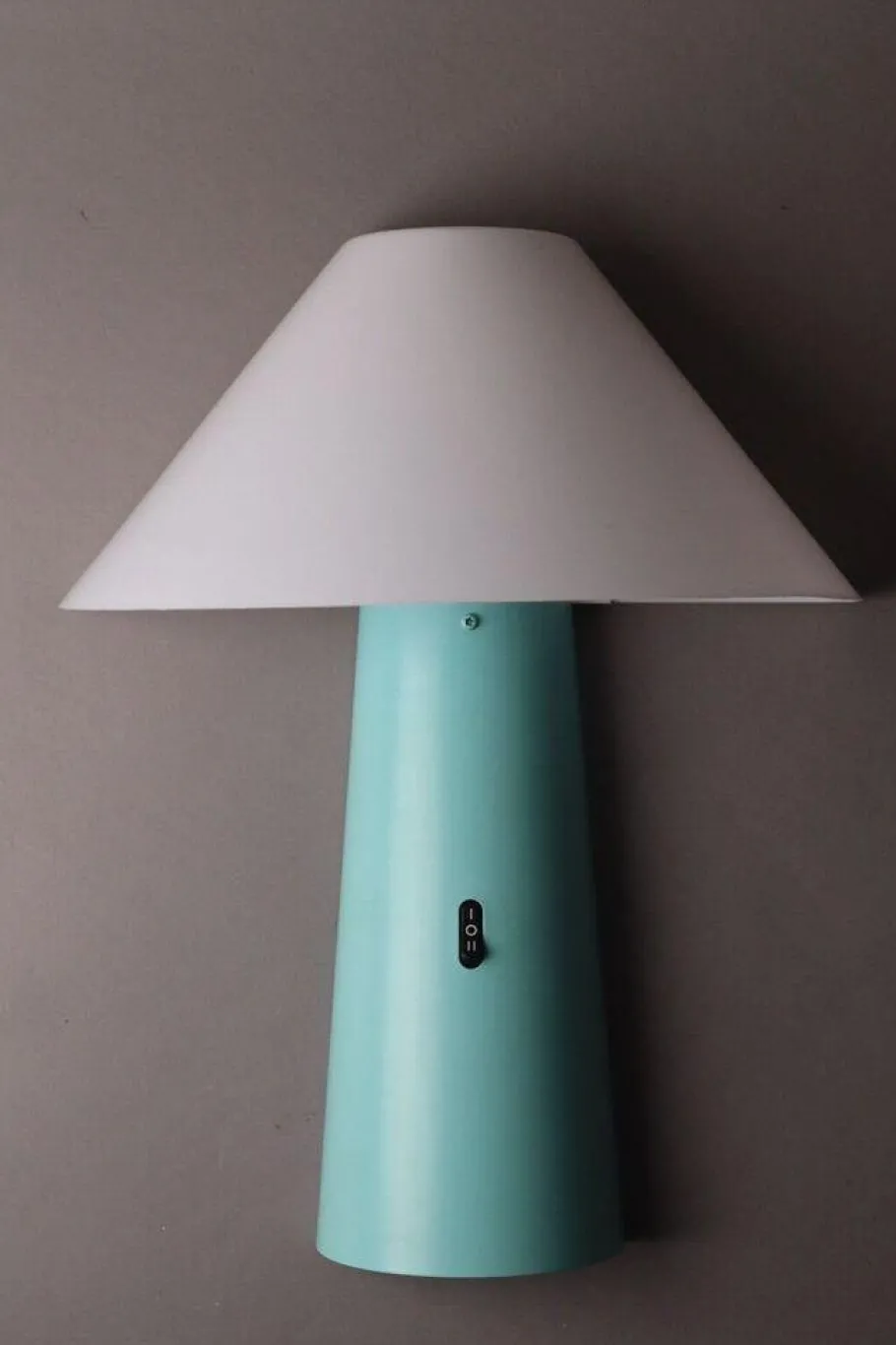 New Pamono Postmodern Turquoise Wall Lamp from Arlus, 1980s