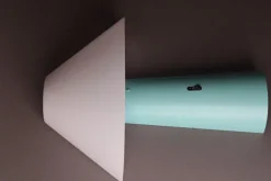 New Pamono Postmodern Turquoise Wall Lamp from Arlus, 1980s