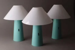New Pamono Postmodern Turquoise Wall Lamp from Arlus, 1980s